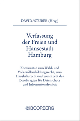 Verfassung der Freien und Hansestadt Hamburg - Klaus David, Lars Hellberg, Florian Schwill, Stephan Stüber