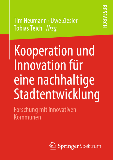 Kooperation und Innovation für eine nachhaltige Stadtentwicklung - 