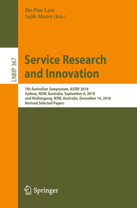 Service Research and Innovation - 