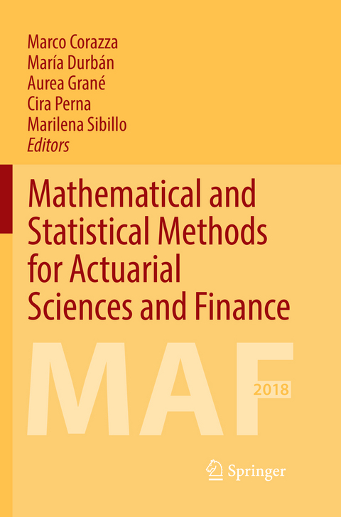 Mathematical and Statistical Methods for Actuarial Sciences and Finance - 