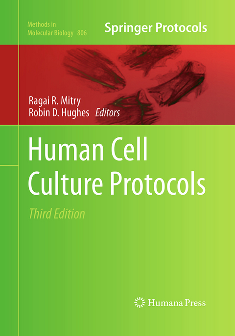 Human Cell Culture Protocols - 