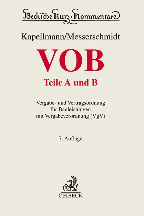 VOB Teile A und B - 