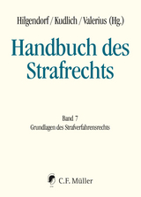 Handbuch des Strafrechts - Stephan Barton, Dominik Brodowski, Jens Bülte, Jochen Bung, Thomas Fischer, Martin Heger, Michael Heghmanns, Matthias Jahn, Arnd Koch, Hans Kudlich, Hans-Heiner Kühne, Milan Kuhli, Manuel Ladiges, Michael Lindemann, Lutz Meyer-Goßner, Uwe Murmann, Jan C. Schuhr, Fabian Stam, Carl-Friedrich Stuckenberg, Brian Valerius, Benno Zabel, Mark Alexander Zöller