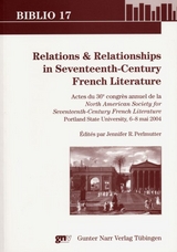 Relations and Relationships in Seventeenth-Century French Literature - 