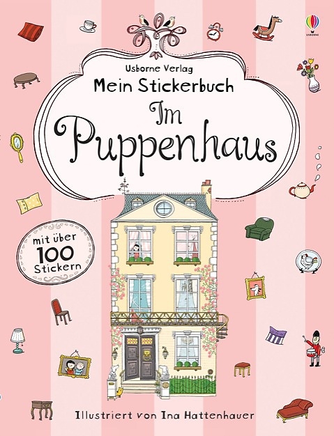 Mein Stickerbuch: Im Puppenhaus - Anna Milbourne