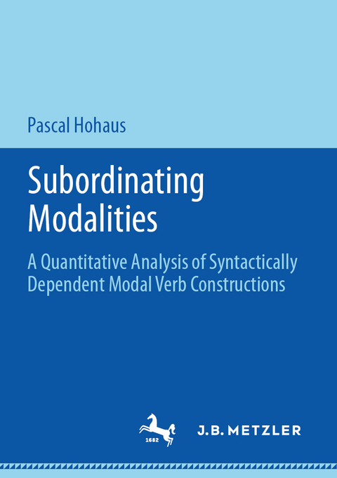 Subordinating Modalities - Pascal Hohaus