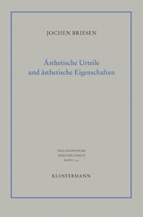 Ästhetische Urteile und ästhetische Eigenschaften - Jochen Briesen