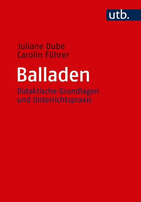 Balladen - Juliane Dube, Carolin Führer