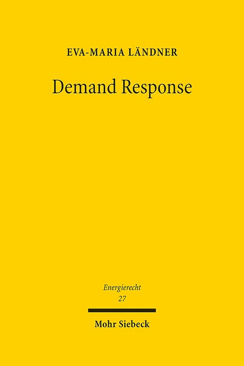 Demand Response - Eva-Maria Ländner