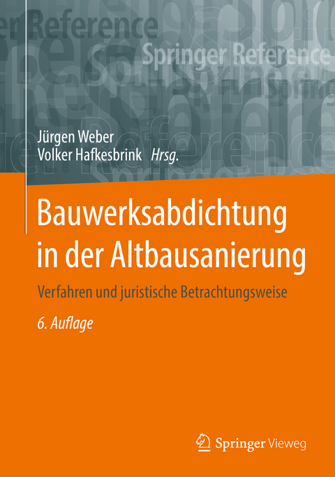 Bauwerksabdichtung in der Altbausanierung - 