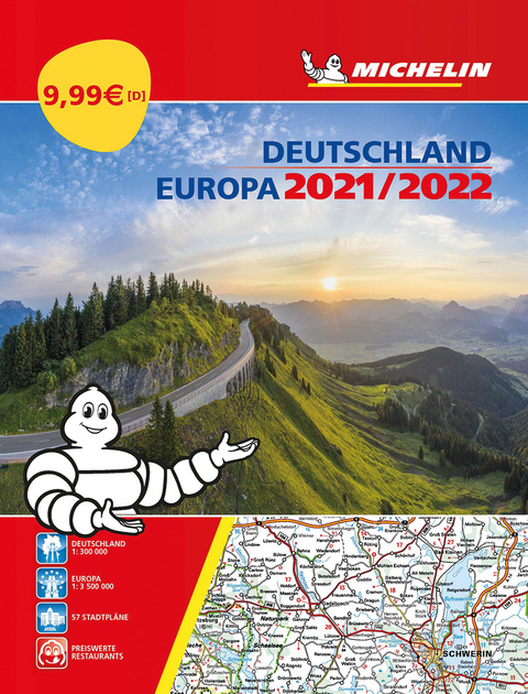 Michelin StraÃenatlas Deutschland & Europa 2021/2022