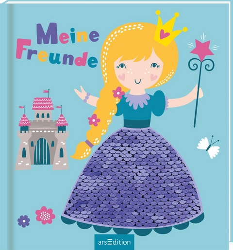 Meine Freunde - Prinzessin (mit Wendepailletten)