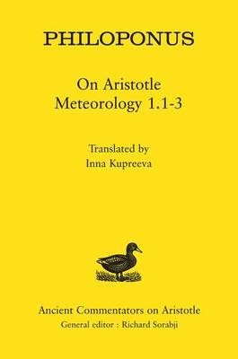 Philoponus: On Aristotle Meteorology 1.1-3 -  Philoponus