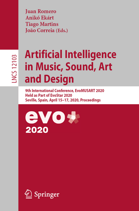 Artificial Intelligence in Music, Sound, Art and Design - 