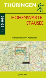 Wanderkarte Hohenwarte-Stausee - 