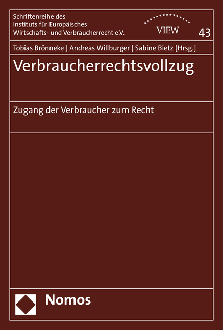 Verbraucherrechtsvollzug - 