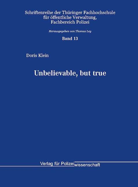 Unbelievable, but true - Doris Klein