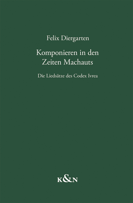 Komponieren in den Zeiten Machauts - Felix Diergarten