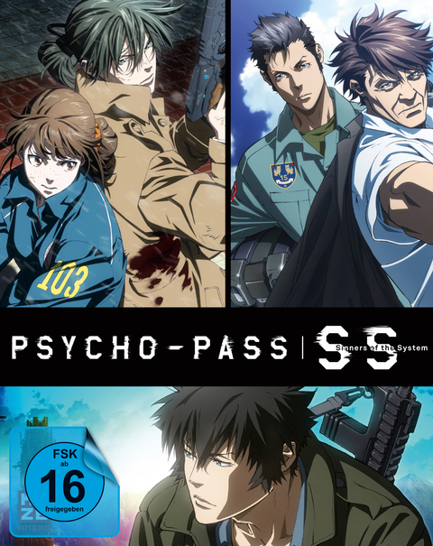 Psycho-Pass: Sinners of the System (3 Movies) - DVD-Steelcase [Limited Edition] - Naoyoshi Shiotani