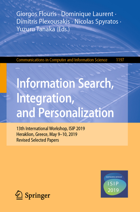 Information Search, Integration, and Personalization - 