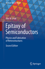 Epitaxy of Semiconductors - Pohl, Udo W.