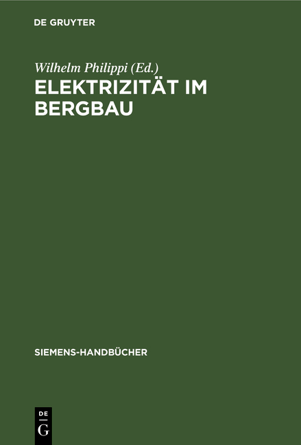 Elektrizität im Bergbau - 