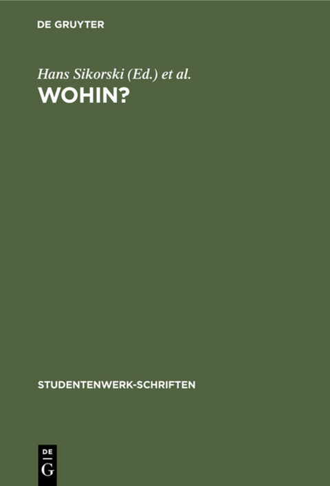 Wohin? - 