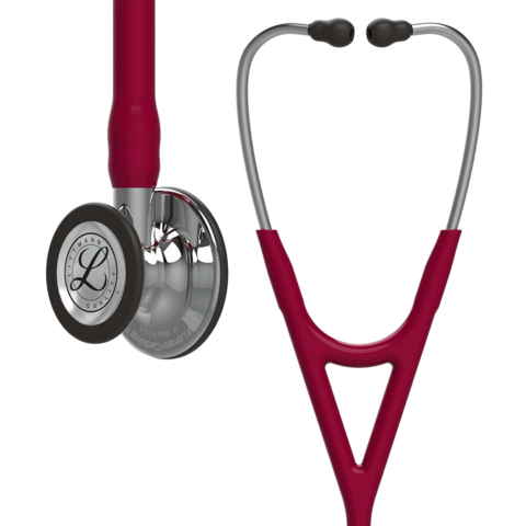 Littmann Cardiology IV Stethoskop Burgundy Mirror- Edition