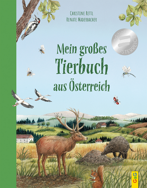 Mein großes Tierbuch aus Österreich - Christine Rettl