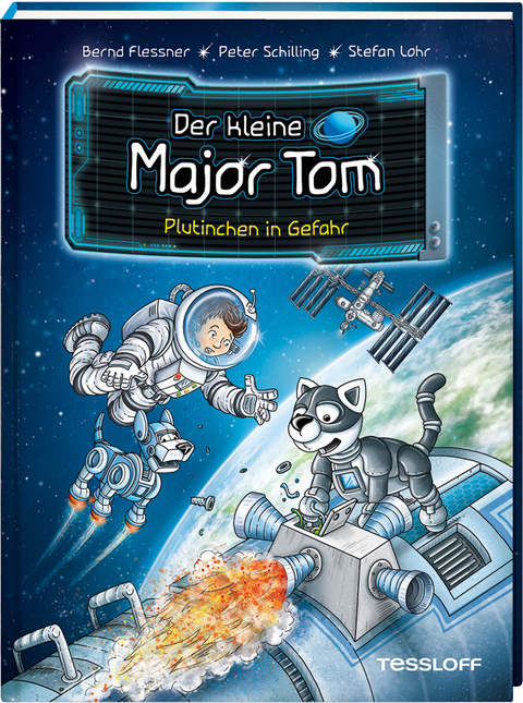 Der kleine Major Tom. Band 12. Plutinchen in Gefahr - Bernd Flessner, Peter Schilling