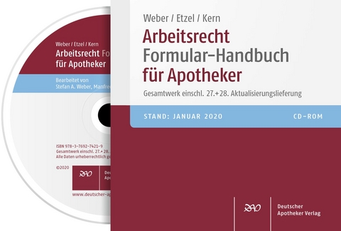 Arbeitsrecht Formular-Handbuch für Apotheker - 