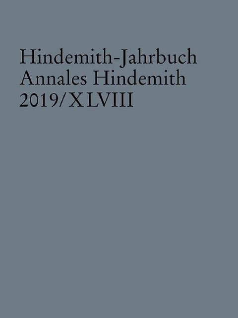 Hindemith-Jahrbuch