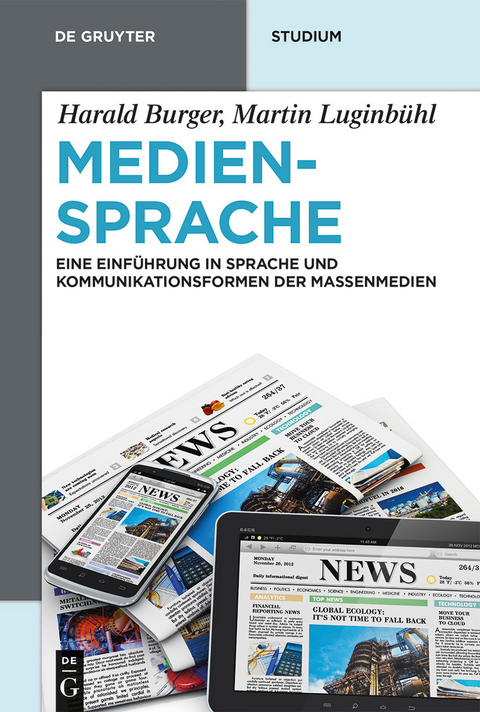 Mediensprache -  Harald Burger,  Martin Luginbühl