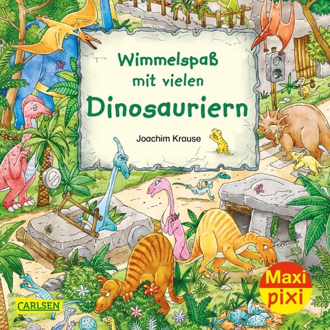 Maxi Pixi 337: VE 5 Wimmelspaß mit vielen Dinosauriern (5 Exemplare) - Joachim Krause