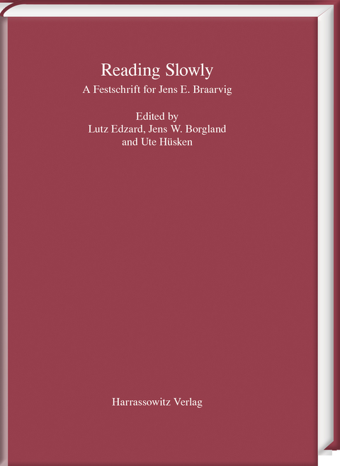 Reading Slowly - 