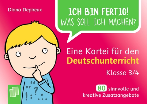 Eine Kartei für den Deutschunterricht – Klasse 3/4 - Diana Depireux