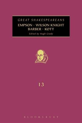 Empson, Wilson Knight, Barber, Kott - 