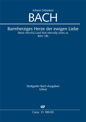 Barmherziges Herze der ewigen Liebe (Klavierauszug) - Johann Sebastian Bach