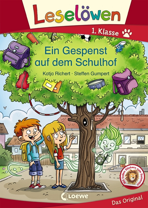 Leselöwen 1. Klasse - Ein Gespenst auf dem Schulhof - Katja Richert