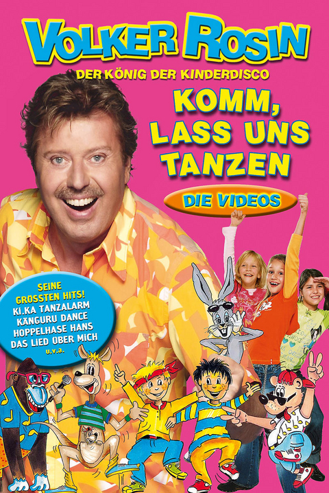 Komm lass uns tanzen - Das Beste aus der Kinderdisco - die DVD