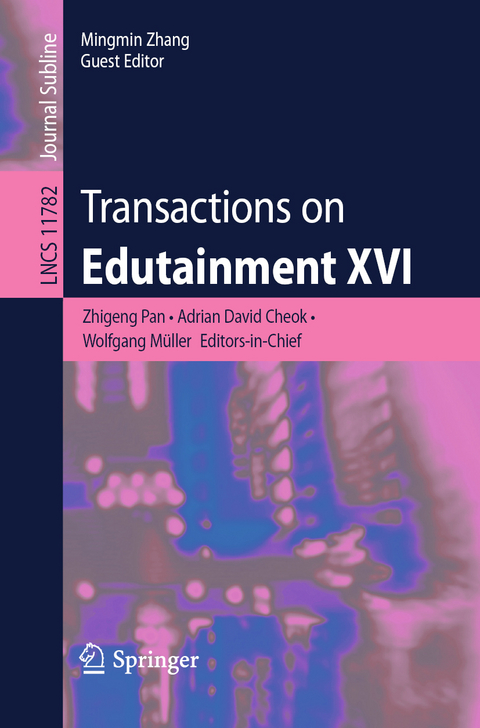 Transactions on Edutainment XVI - 