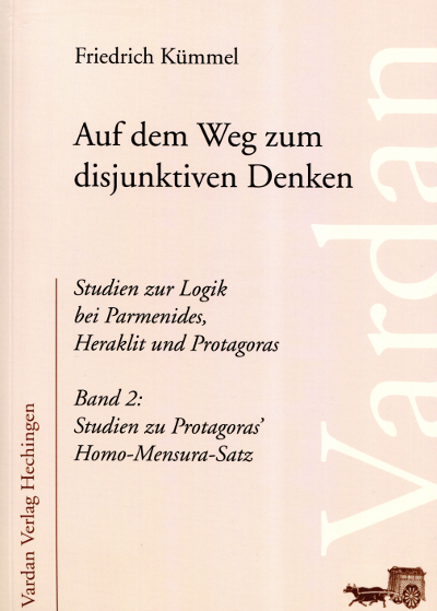 Auf dem Weg zum disjunktiven Denken - Friedrich Kümmel