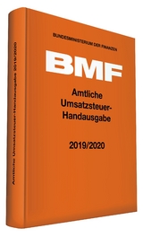 Amtliche Umsatzsteuer-Handausgabe 2019/2020 - 