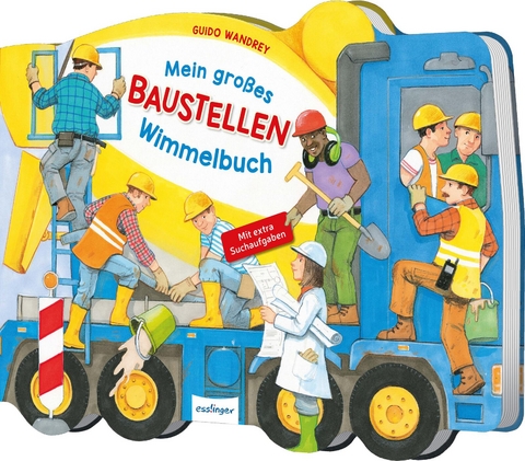 Mein großes Baustellen-Wimmelbuch