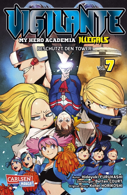 Vigilante - My Hero Academia Illegals 7 - Kohei Horikoshi, Hideyuki Furuhashi, Betten Court