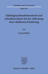 Gläubigerprätendentenstreit und Schuldnerschutz bei der Abtretung einer titulierten Forderung. - Daniel Köhler