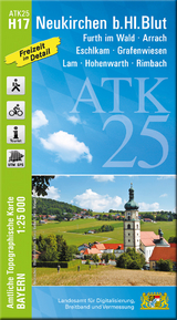 ATK25-H17 Neukirchen b.Hl.Blut (Amtliche Topographische Karte 1:25000) - 