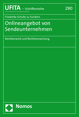 Onlineangebot von Sendeunternehmen - Friederike Schulte zu Sundern