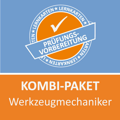 Kombi-Paket Werkzeugmechaniker Lernkarten - Zoe Keßler, Michaela Rung-Kraus