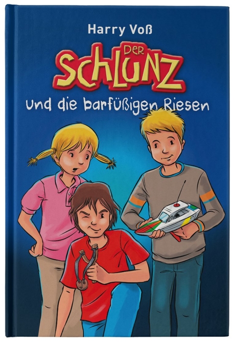 Der Schlunz und die barfüßigen Riesen - Harry Voß